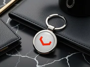 Vossen Logo Schlüsselkette Maßgeschneidert Premium
